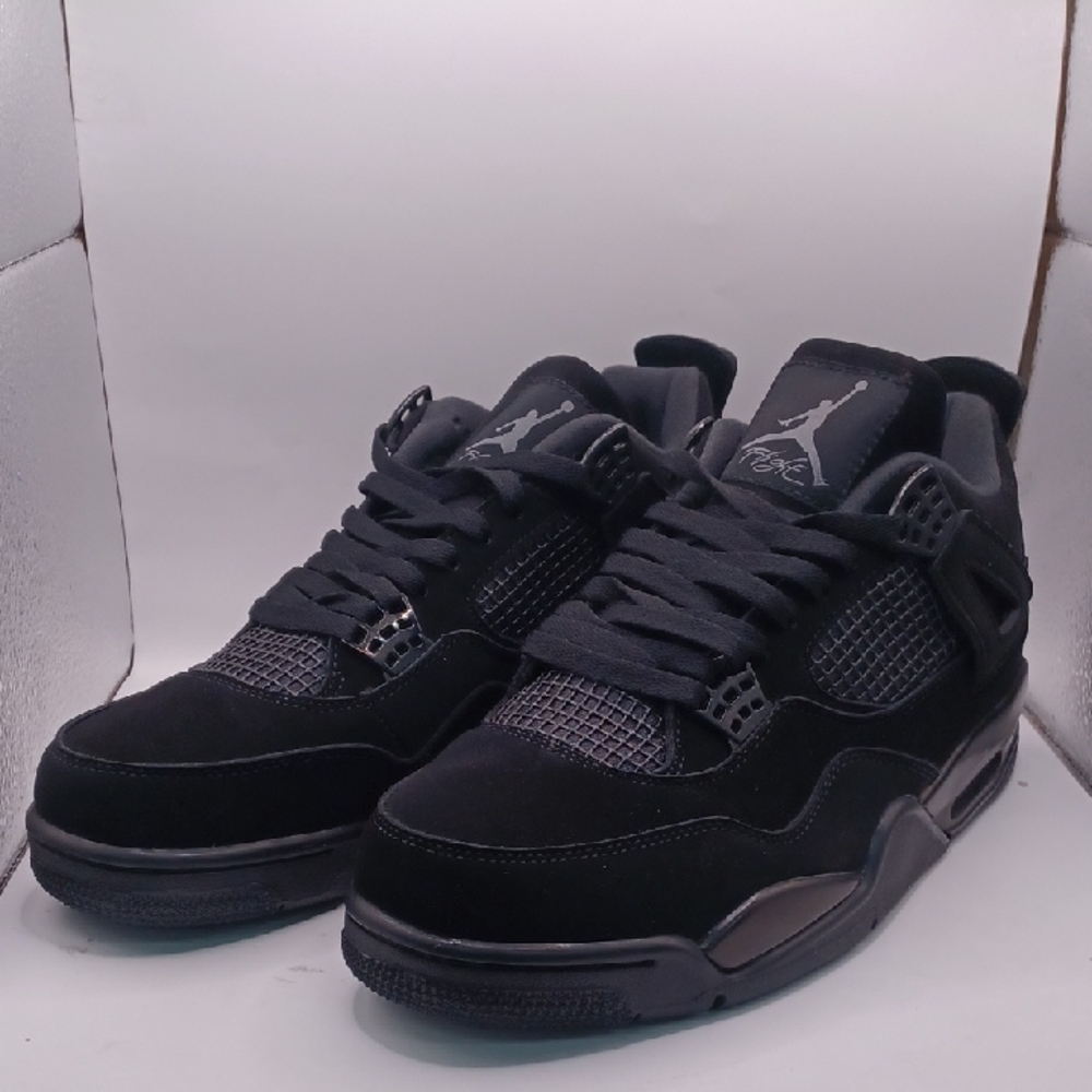 NEW Nike Air Jordan 4 Retro SP-Black Size M:11.5 W:13 US CU1110010 (Damaged Box)